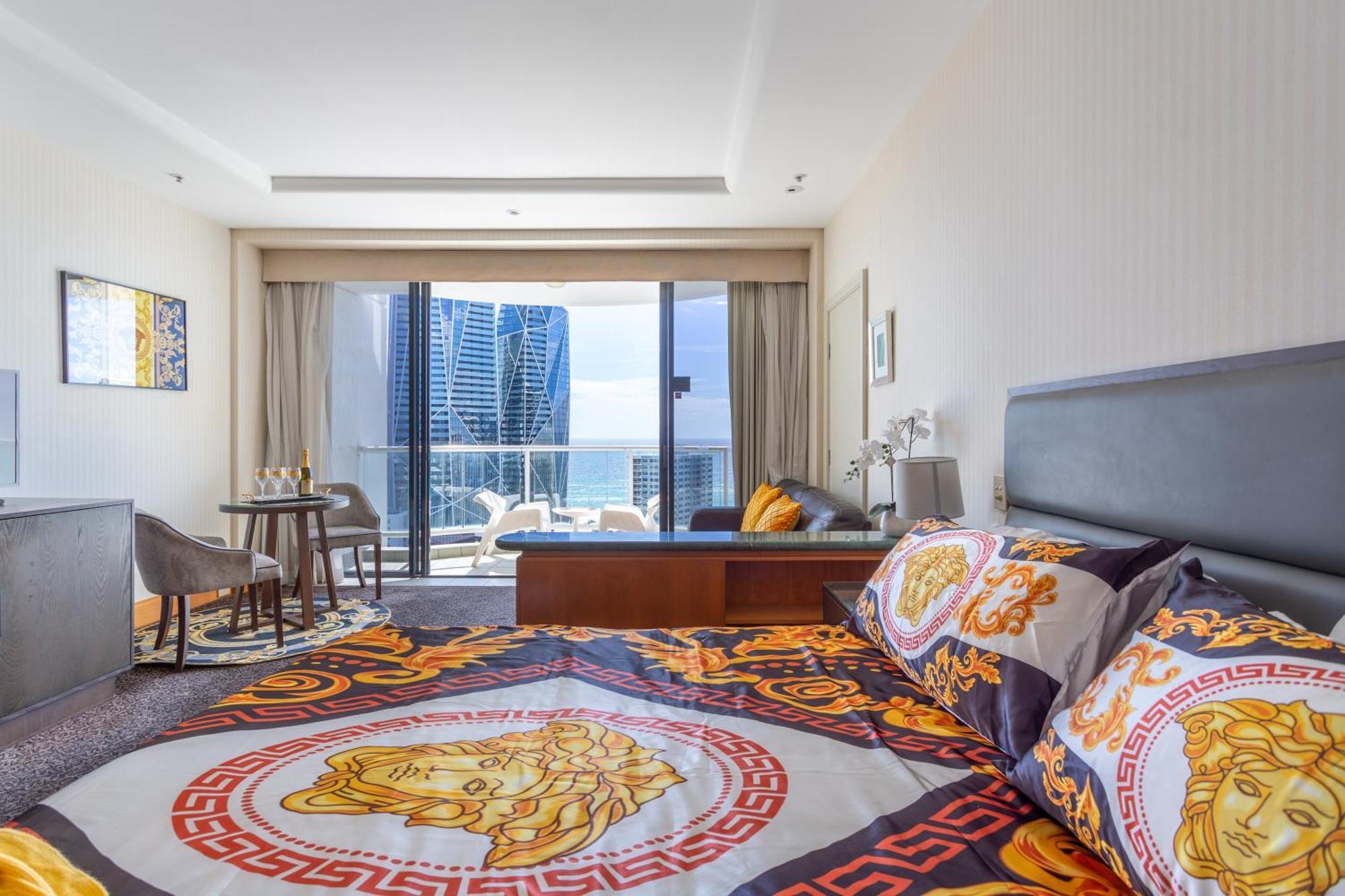 Luxury Privately Owned Ocean View Studio Apartments At O4Ks Gold Tower Gold Coast Rom bilde