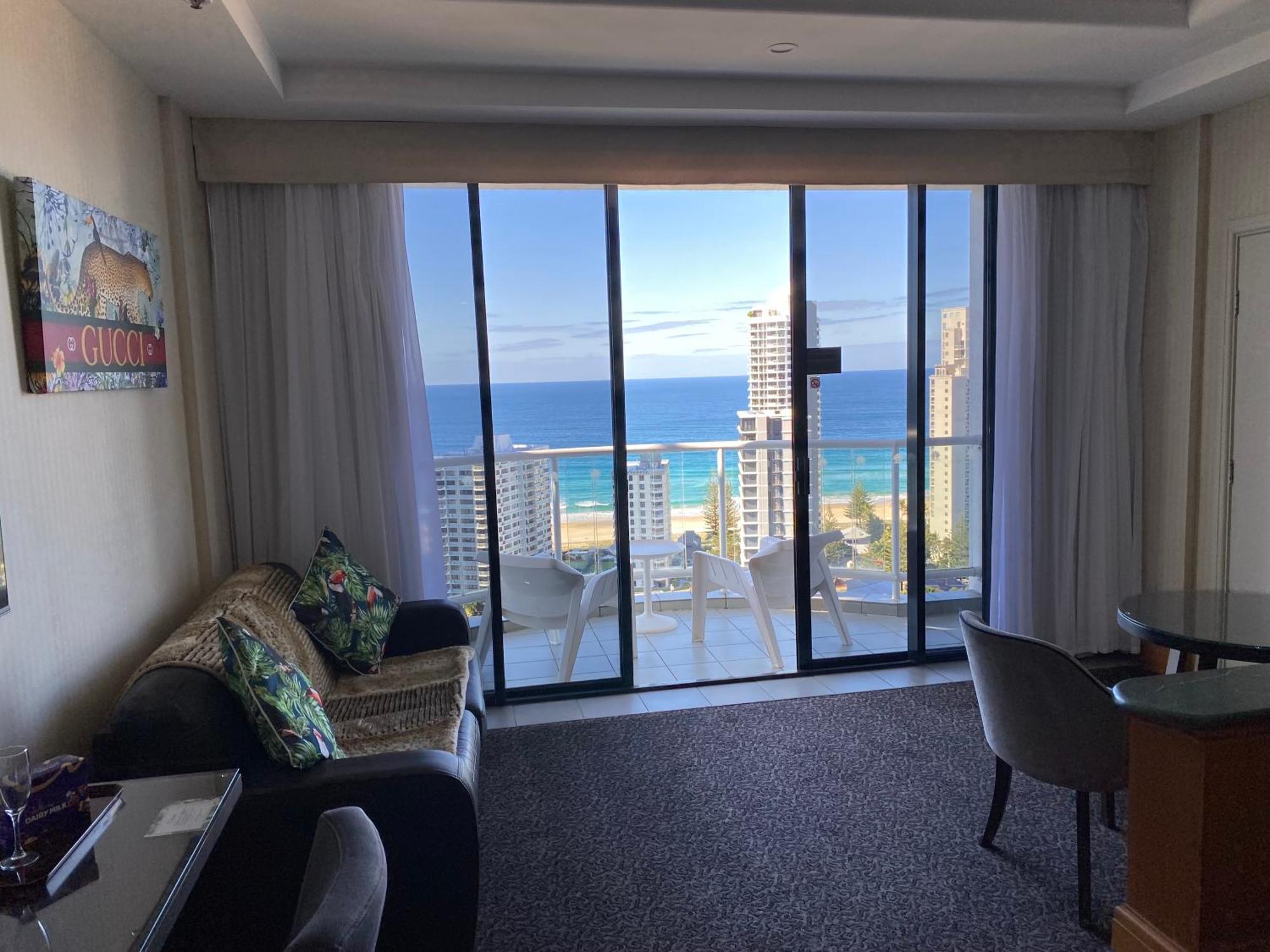 Luxury Privately Owned Ocean View Studio Apartments At O4Ks Gold Tower Gold Coast Eksteriør bilde